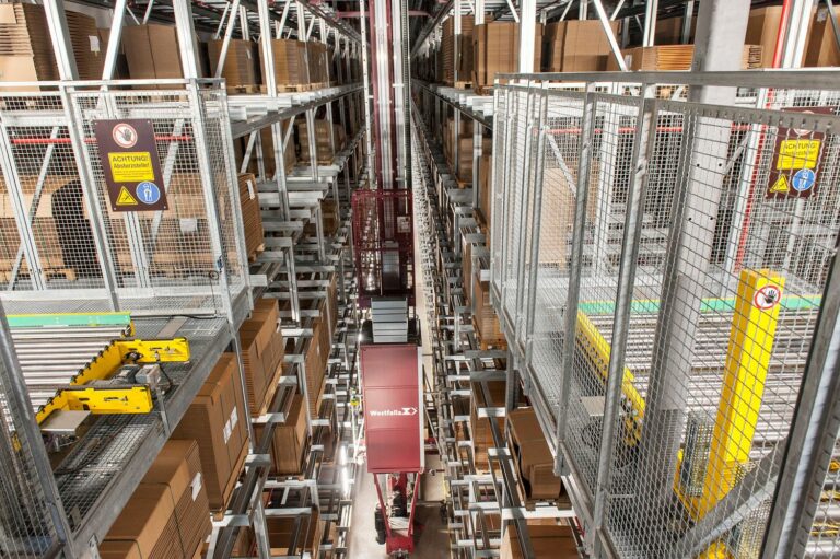 Kompakte Lagerlösungen für die Verpackungsindustrie