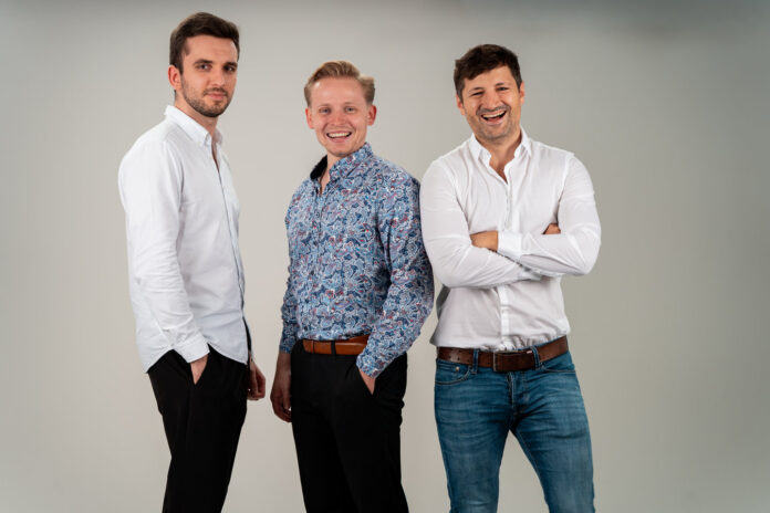 Konstantin Anklam, Ian Eberhardt und Giovanni Ronge©garage33_appoynt